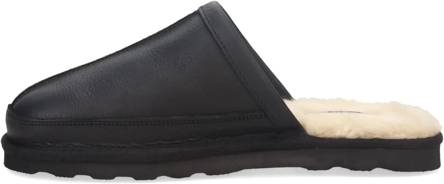 Clarks Men's, Leather Scuff Slipper