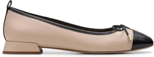 Clarks Womens Ubree15 Poppy Leather Sand Combi Shoes 7.5 US