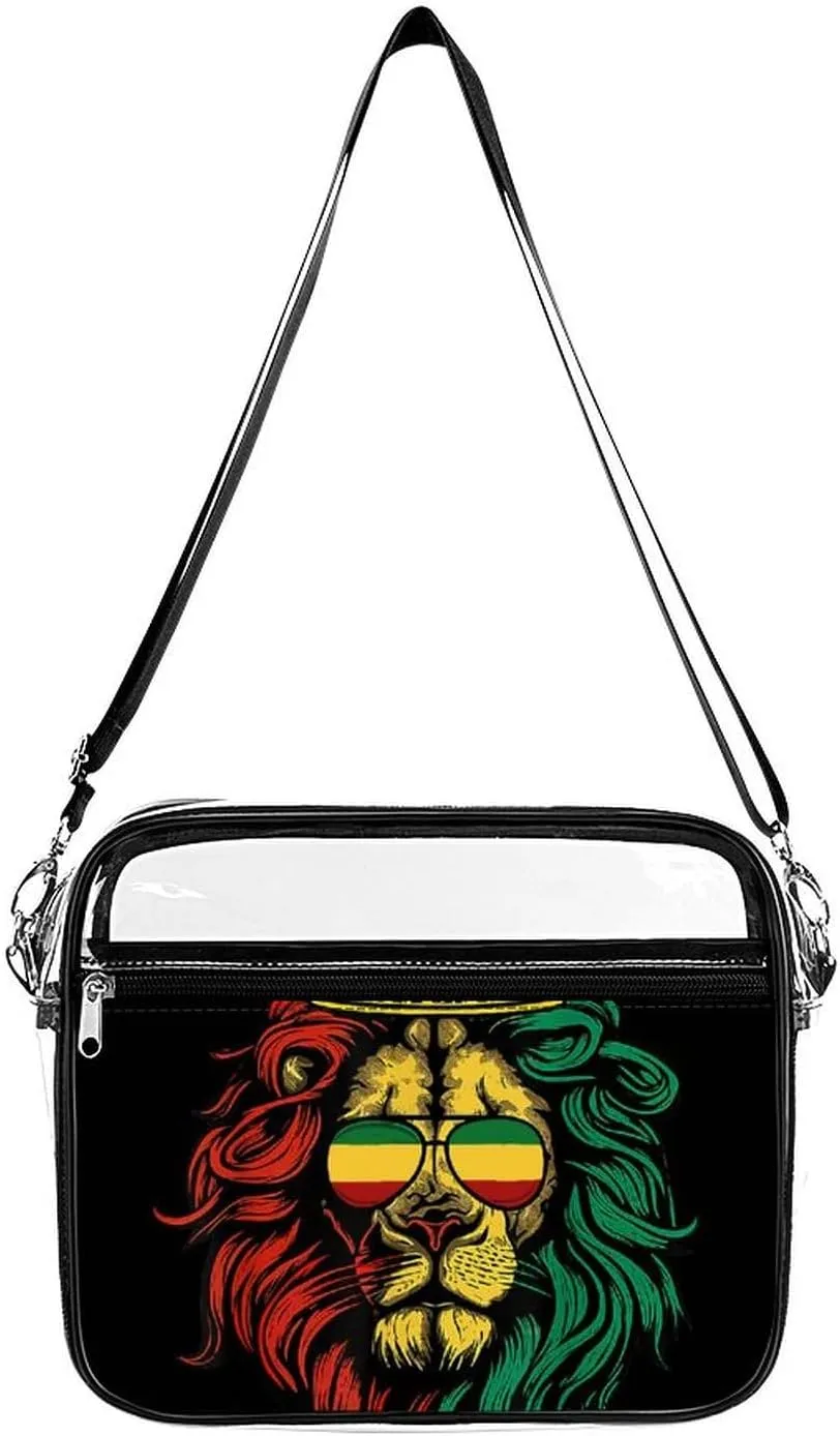 Clear Bag Stadium Approved, Women Clear Crossbody Purse Bag, Clear Stadium Bags for Sporting Events, Concerts