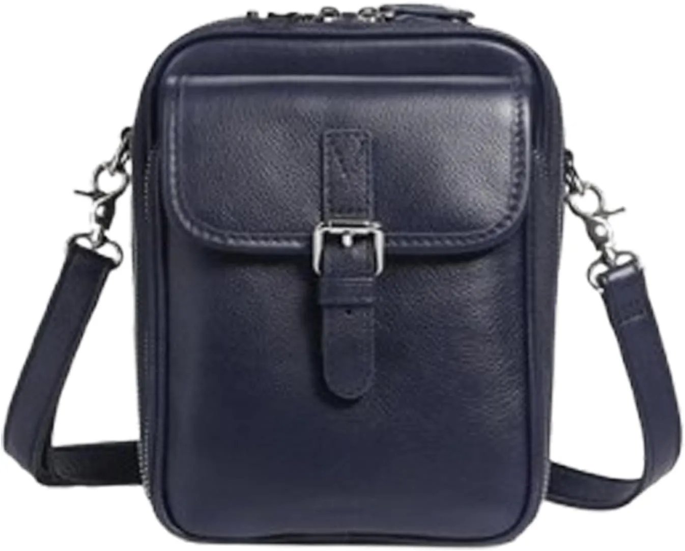 Collaboraten1 Crossbody Leather Bag, Urvashi Crossbody Leather Bag, Retro Double-Layer Large Capacity Bags