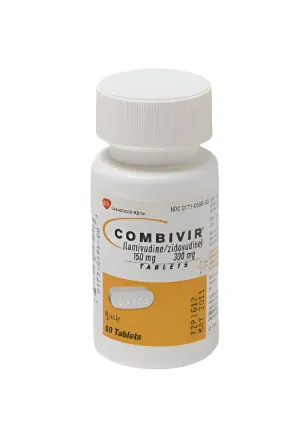 Combivir Tab 60 S100 (Lamivudine Zidovudine Tab)