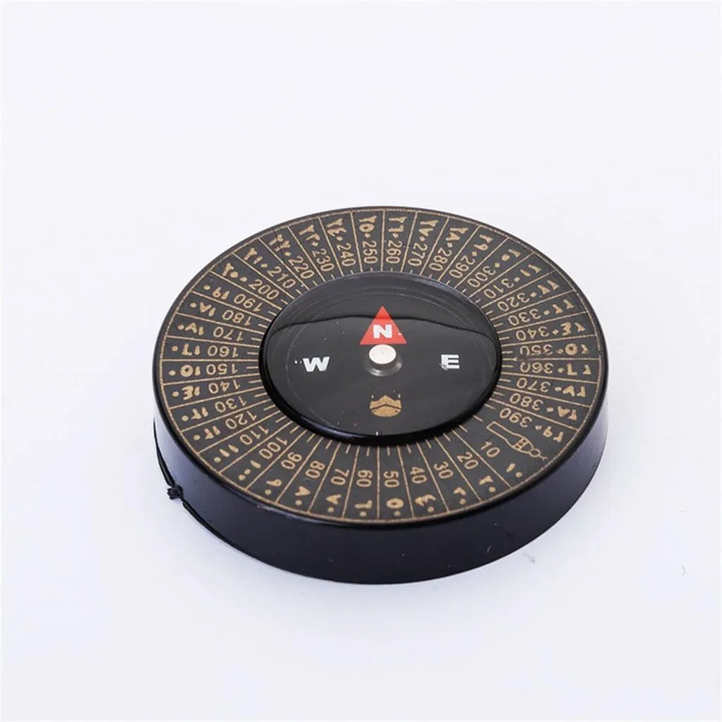 Compass Keychain Camping Travel Plastic Outdoor Compass Outdoor Sports Essentials