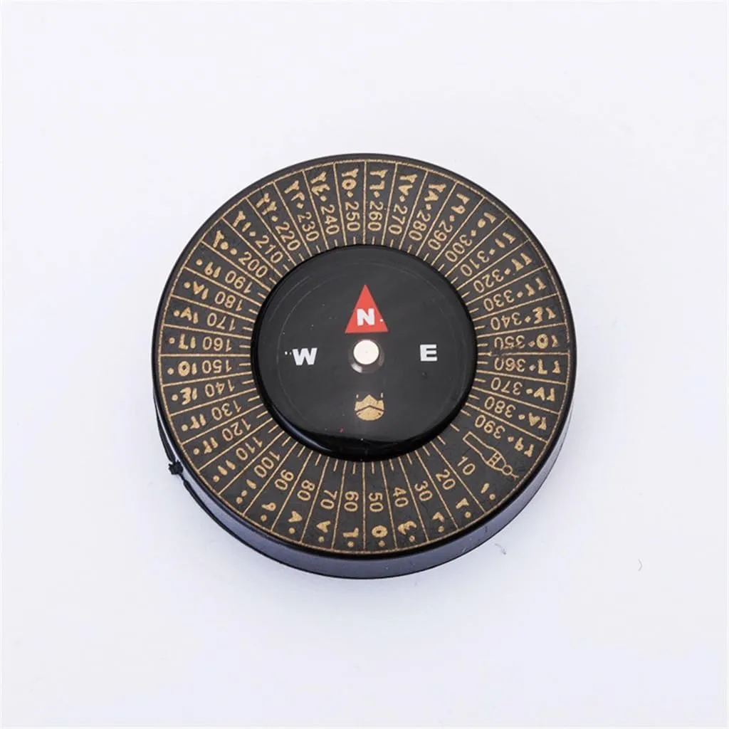 Compass Keychain Camping Travel Plastic Outdoor Compass Outdoor Sports Essentials
