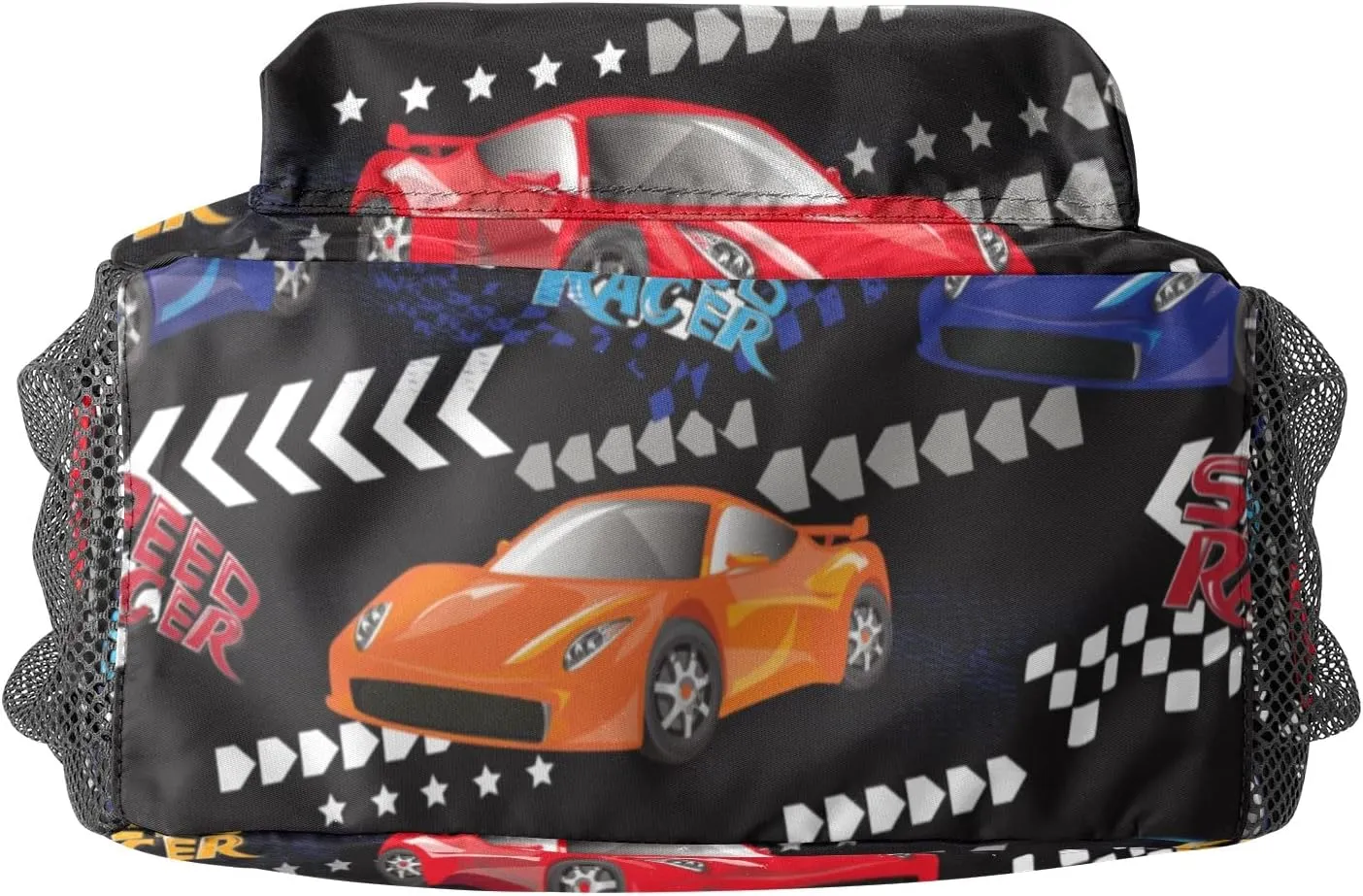 Cool Cars Street Race Personalized School Backpack for Kid-Boy/Girl Toddler Daypack Kindergarten Travel Bookbag