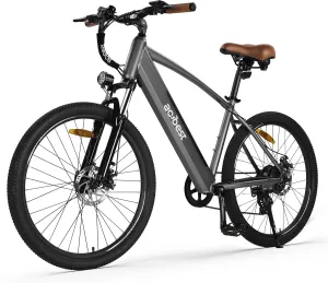 Core Electric Bike for Adults - Peak 1000W Brushless Motor Ebike, 468&500Wh Removable Built in Battery 26&27.5X2.1 Tire Step Over Bicycle with 7 Speed, Commute E Bikes