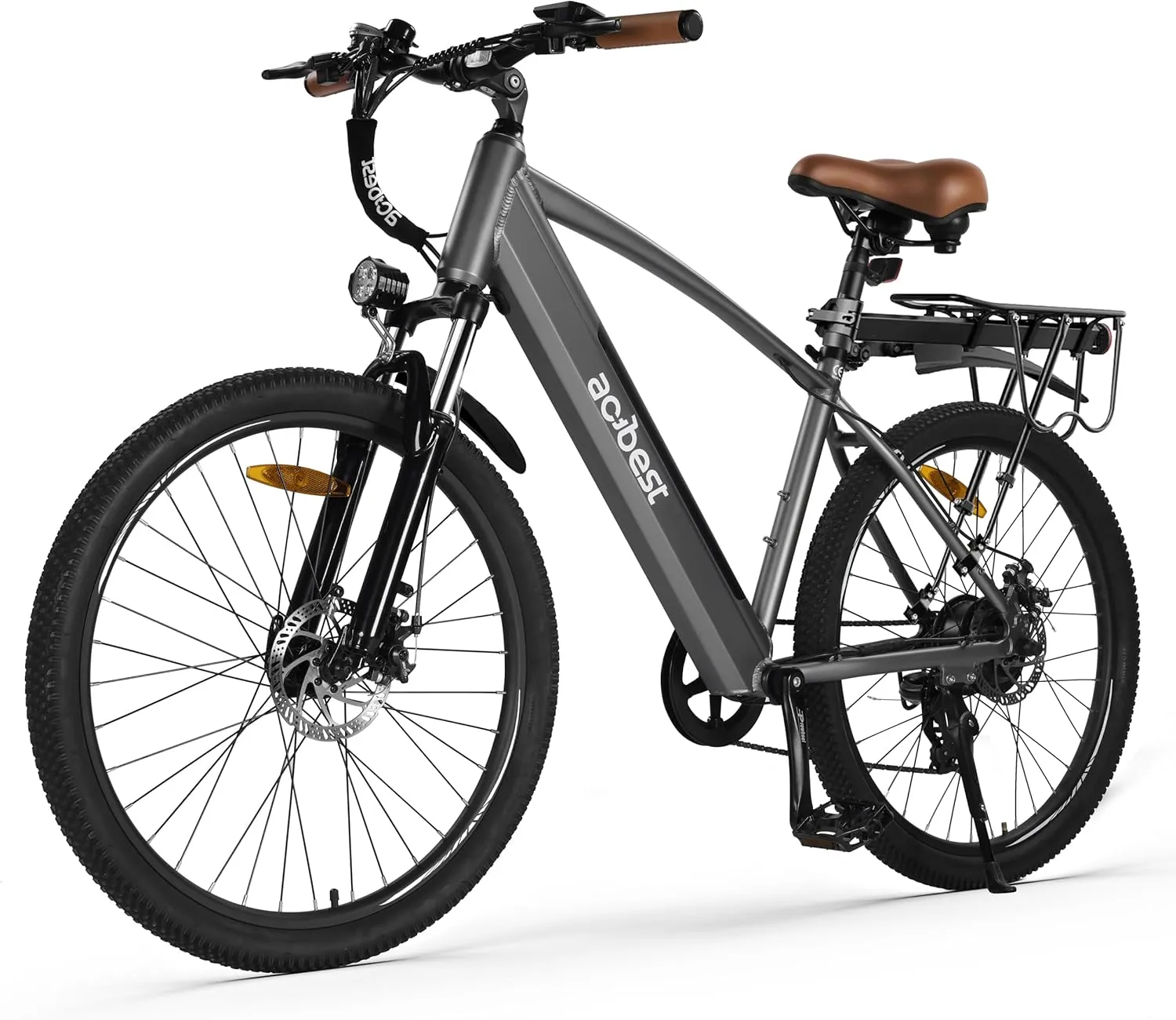Core Electric Bike for Adults - Peak 1000W Brushless Motor Ebike, 468&500Wh Removable Built in Battery 26&27.5X2.1 Tire Step Over Bicycle with 7 Speed, Commute E Bikes