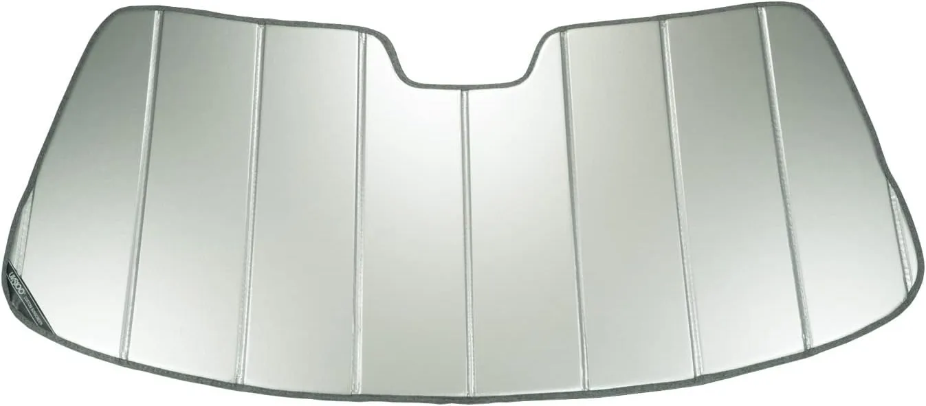 Covercraft UVS100 Custom Sunscreen | Fits 2019-2025 Honda Passport, 2016-2022 Pilot, 2017-2025 Ridgeline | Silver