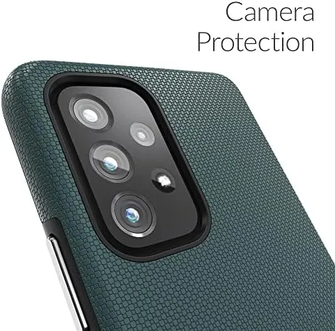 Crave Dual Guard for Samsung Galaxy A53 Case, Shockproof Protection Layer Case 5G - Forest Green