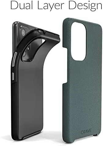 Crave Dual Guard for Samsung Galaxy A53 Case, Shockproof Protection Layer Case 5G - Forest Green