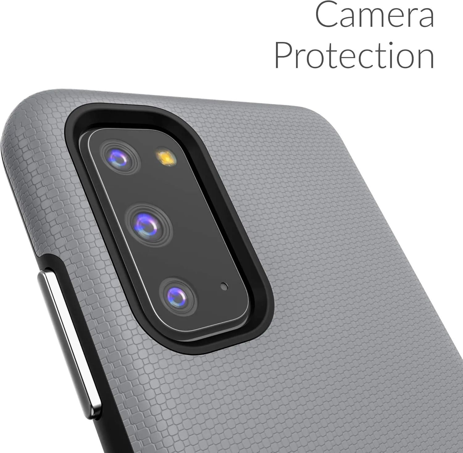 Crave Dual Guard for Samsung Galaxy S20 Case, Shockproof Protection Dual Layer Case for Samsung Galaxy S20, S20 5G - Slate