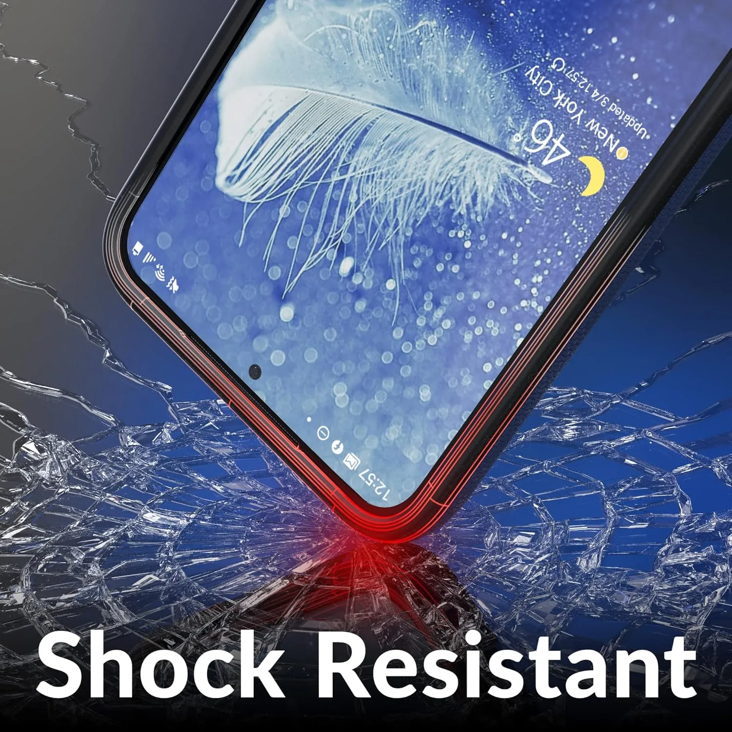 Crave Dual Guard for Samsung Galaxy S23 Case, Shockproof Protection Dual Layer Case for Samsung Galaxy S23 - Navy