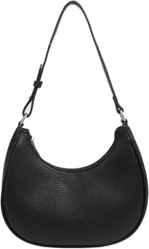 Crescent Bag Trendy Purses for Women 2025 Cute Hobo Bag Versatile Dumpling Bag Simple PU Leather Shoulder Bag Underarm Purse