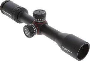 Crimson Trace Brushline Pro Riflescope with Lightweight Solid Construction, Scope Caps and Lens Cloth for Hunting, Shooting and Outdoor