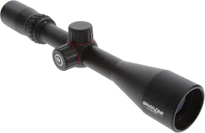 Crimson Trace Brushline Riflescope with Lightweight Solid Construction, Scope Caps and Lens Cloth for Hunting, Shooting and Outdoor