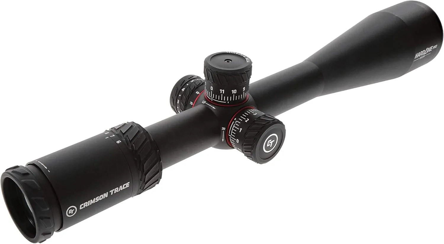 Crimson Trace Hardline Pro Riflescope with Lightweight Solid Construction, Scope Caps and Lens Cloth for Hunting, Shooting, Tactical and Outdoor