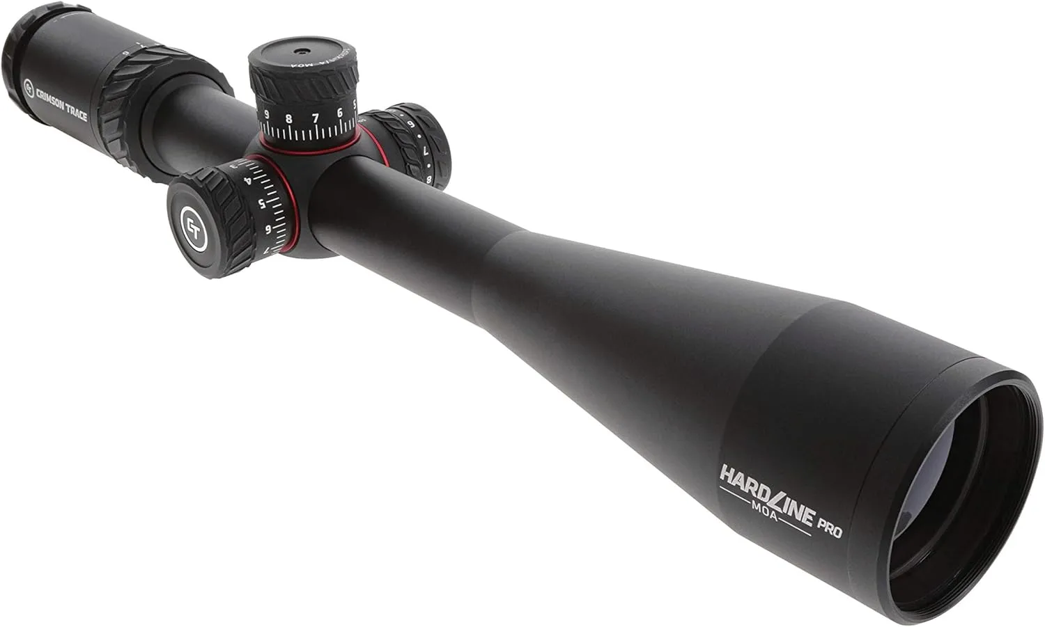 Crimson Trace Hardline Pro Riflescope with Lightweight Solid Construction, Scope Caps and Lens Cloth for Hunting, Shooting, Tactical and Outdoor