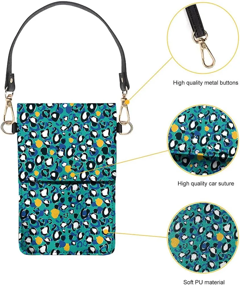 Crossbody Phone Bag for Women Shoulder Bags PU Leather Money Cash Manager Touch Screen Bags with Card Slots