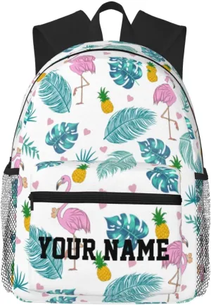 Custom Backpack for Kids,Personalized Backpacks for Boys Girls Design Name Text Cute Lightweight Kindergarten Elementary School Bookbag