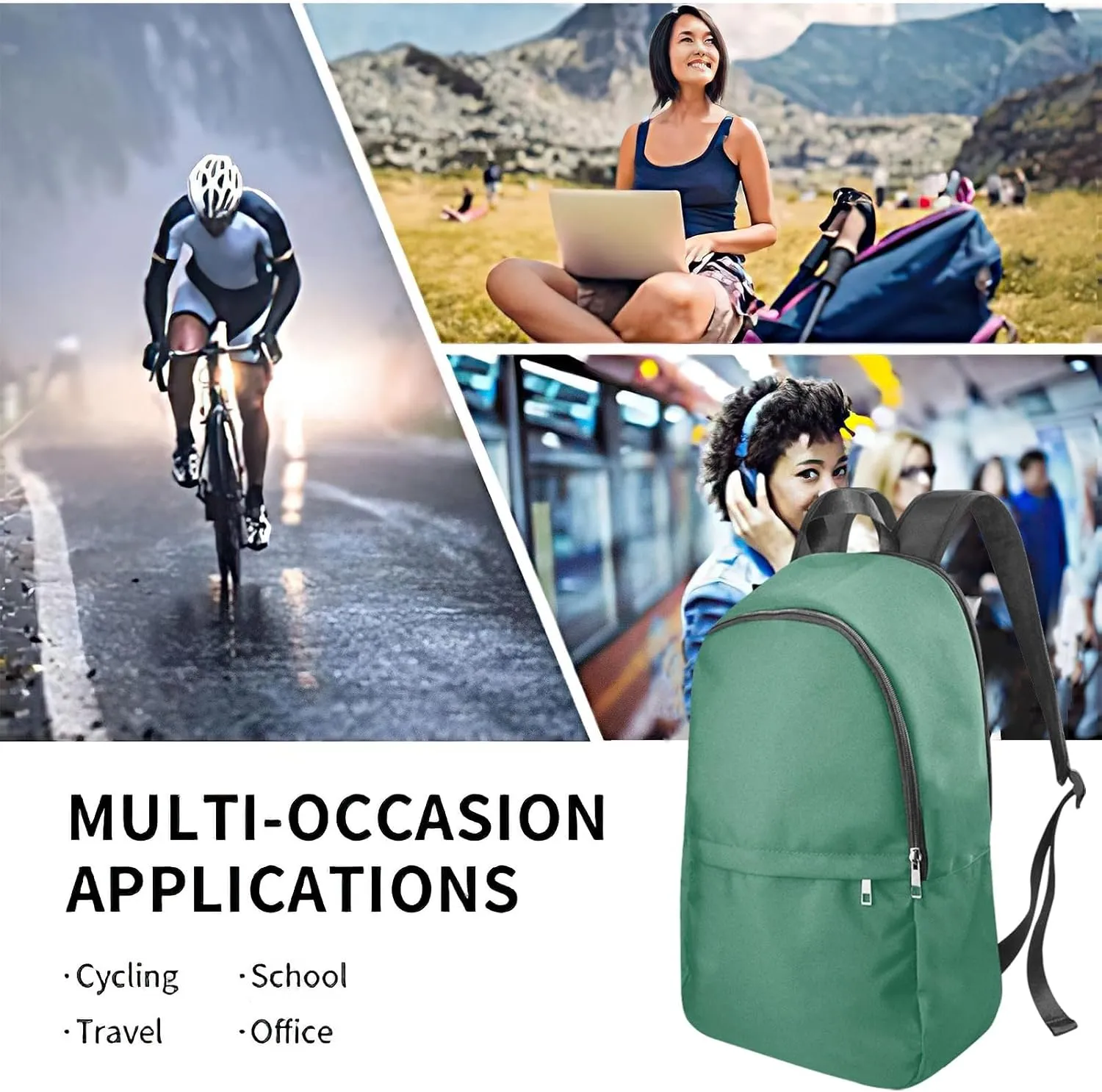 Custom Ballet Dancer Blue Butterfly School Backpack Multipurpose Casual Bag Personalized with Name Waterproof Sport Daypack Travel Man Woman Bags