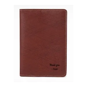 Custom Genuine Leather Passport holder 01