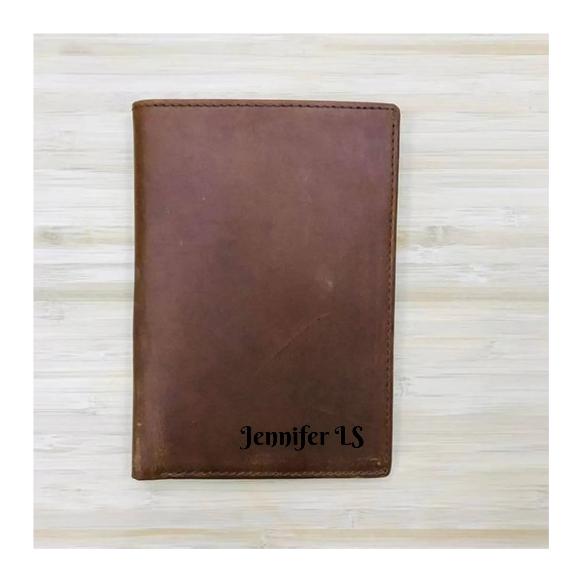 Custom Genuine Leather Passport holder 03