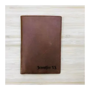 Custom Genuine Leather Passport holder 03