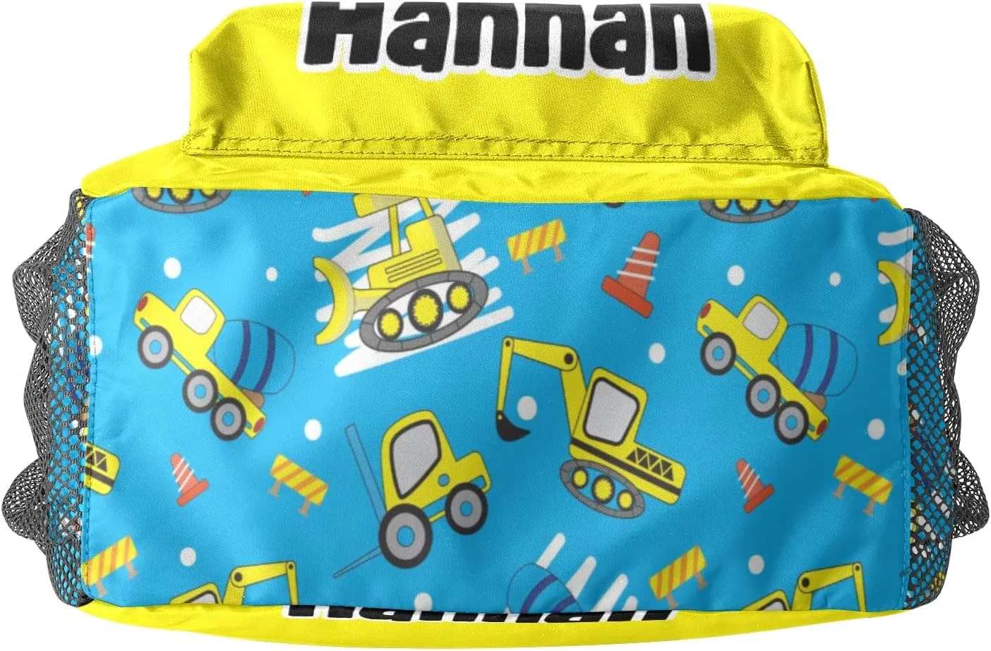 Cute Car Cartoon Personalized School Backpack for Kid-Boy/Girl Toddler Daypack Kindergarten Travel Bookbag