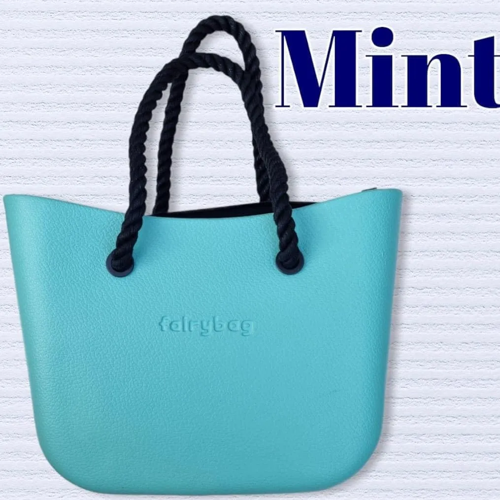 Cute Rubber Tote Bag for Women, Small EVA Foam Handbag with Zipper Organizer Insert for Work Beach Travel Pool