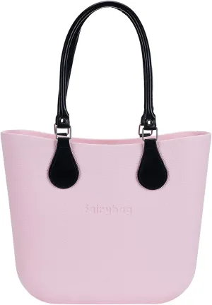 Cute Rubber Tote Bag for Women, Small EVA Foam Handbag with Zipper Organizer Insert for Work Beach Travel Pool