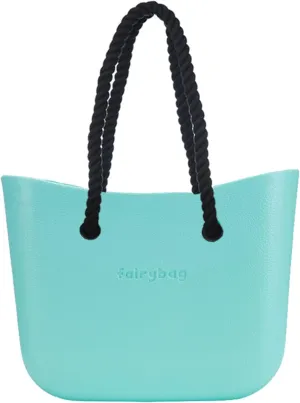 Cute Rubber Tote Bag for Women, Small EVA Foam Handbag with Zipper Organizer Insert for Work Beach Travel Pool