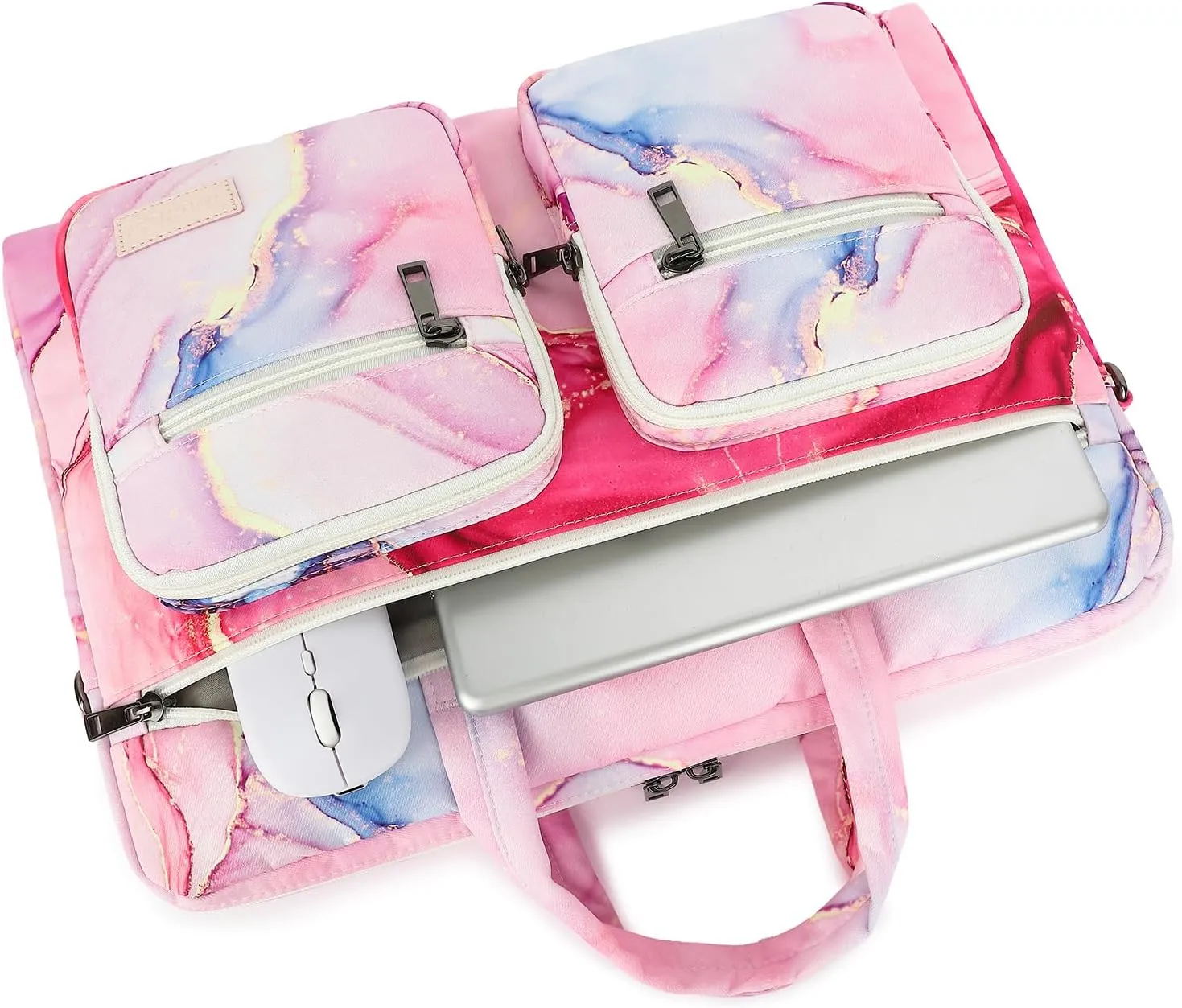 DACHEE Laptop Shoulder Bag for 15 Inch/15.6 Inch Macbook Pro