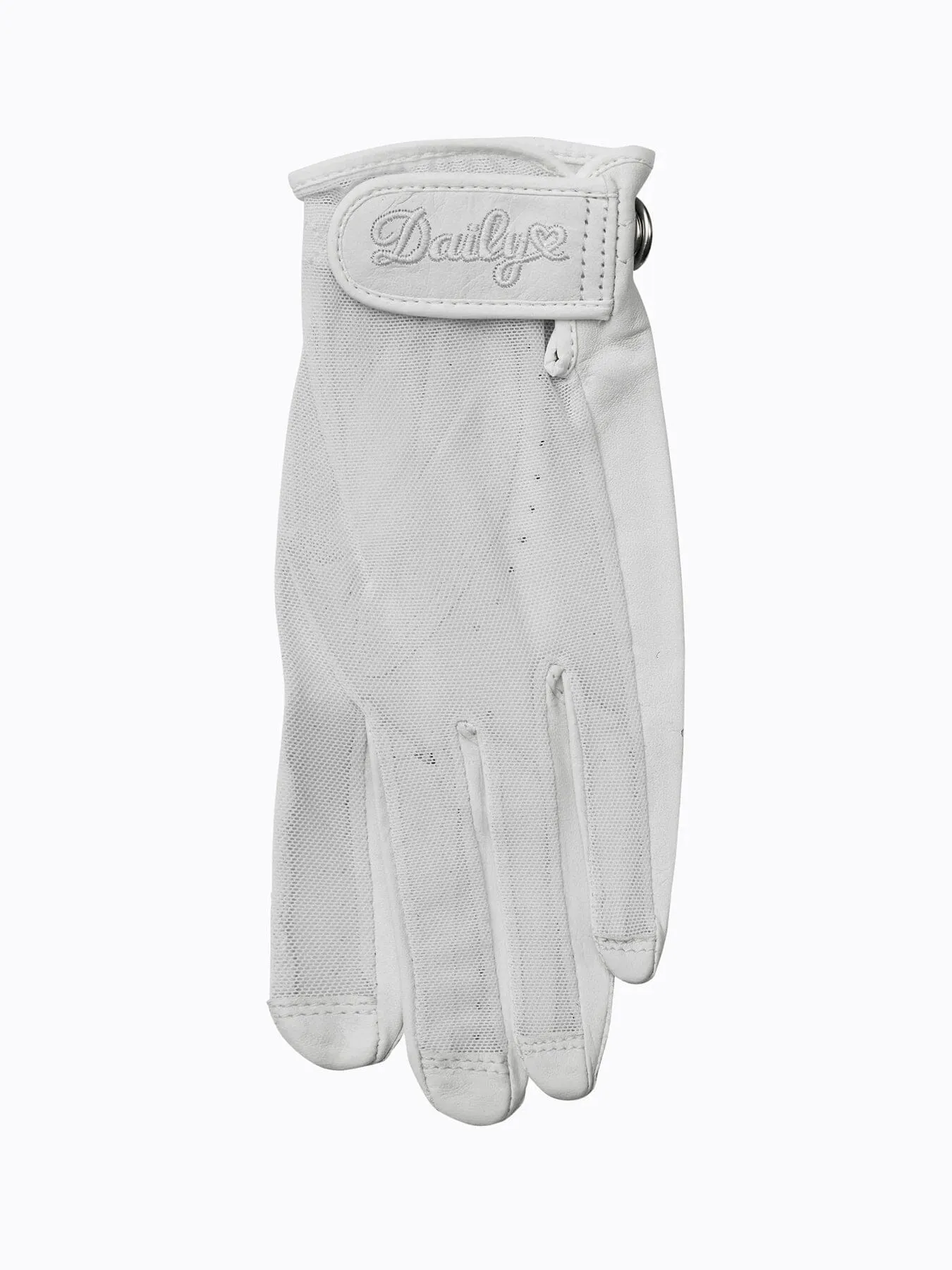 Daily Sports Sun White Golf Glove LH
