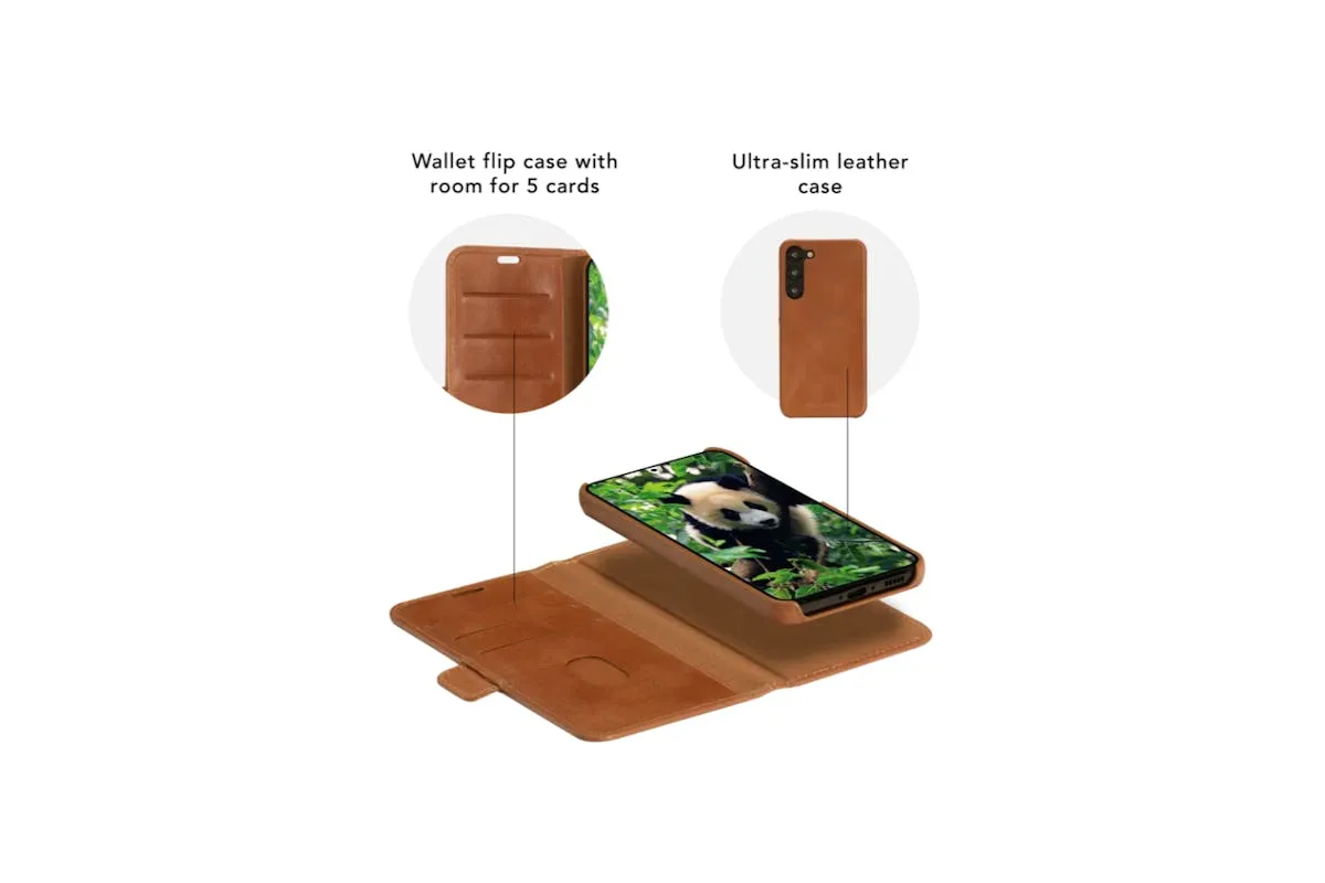 Dbramante1928 Lynge Galaxy S23 Plus Leather Cover | Tan