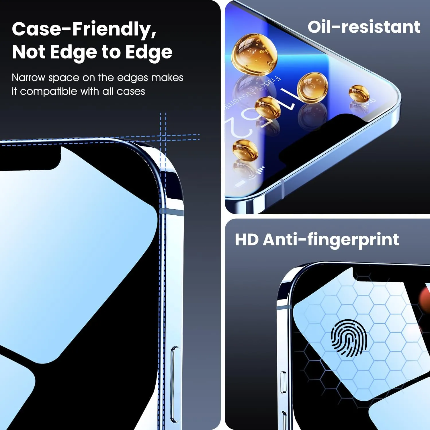 Deara ArmorPro 9H  Tempered Glass Privacy Screen Protector for iPhone 11/iPhone XR [6.1 Inch] Anti Spy Case Friendly (Longest Durable) 2 Pack
