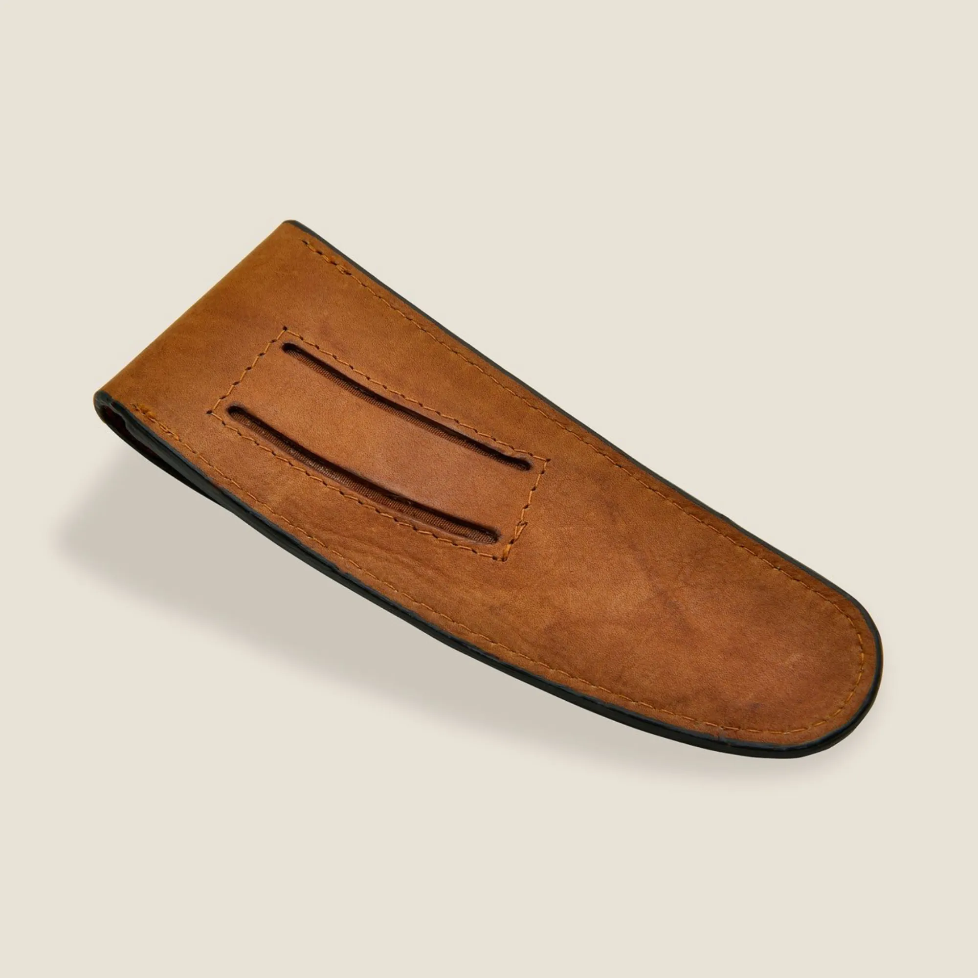 DEEJO 37g Belt Leather Sheath, Natural