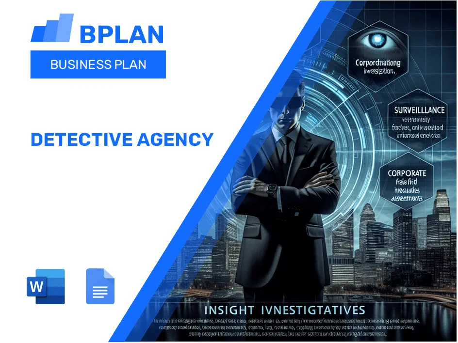 Detective Agency Business Plan