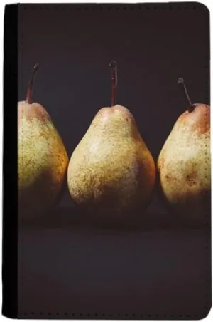 DIYthinker Fresh Pear Temperate Fruit Picture Passport Holder Notecase Burse Wallet Cover Card Purse