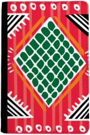 DIYthinker Red Green Line Mexico Totems Ancient Civilization Passport Holder Notecase Burse Wallet Cover Card Purse