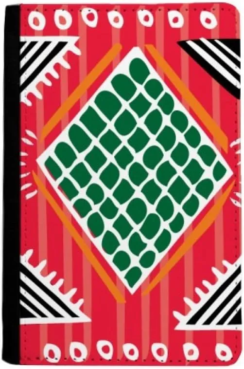 DIYthinker Red Green Line Mexico Totems Ancient Civilization Passport Holder Notecase Burse Wallet Cover Card Purse