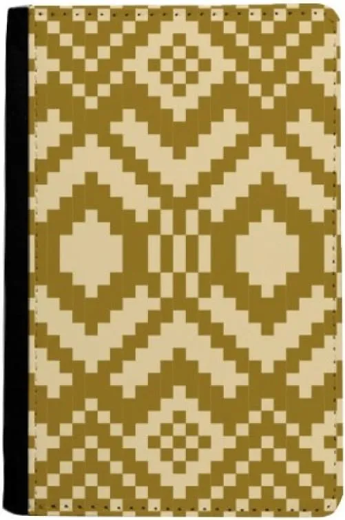 DIYthinker Symmetrical Square Hexagonal Pattern Passport Holder Notecase Burse Wallet Cover Card Purse