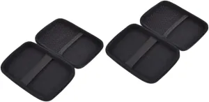DOITOOL 2pcs Storage Bag Headset Stand Electronic Accessory Bag Holder Shockproof Bag Manager Portable