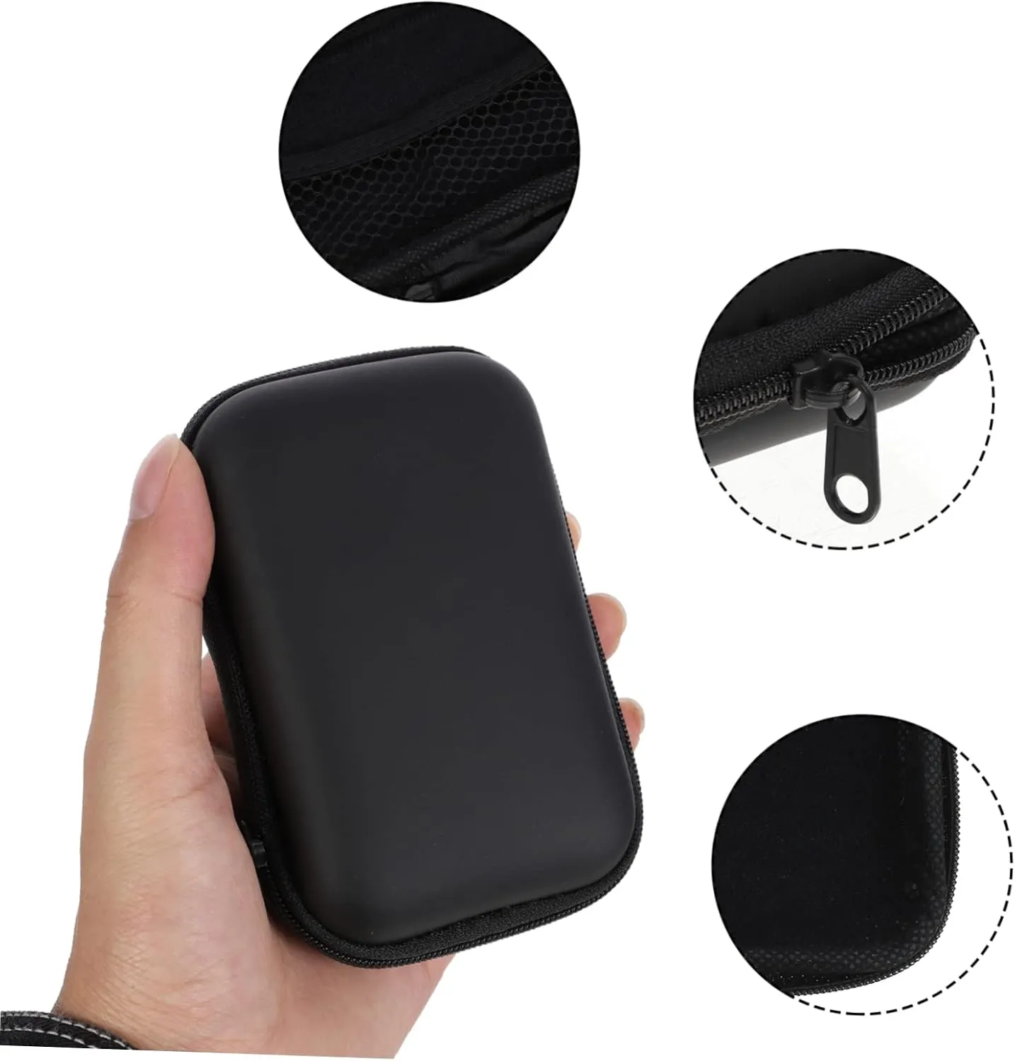 DOITOOL Travel Cable Organizer Pouch Travel Electronics Case 2pcs Storage Box Portable Cable Storage Bag Cable Organizer Bag Earphone Travel Cable Manager
