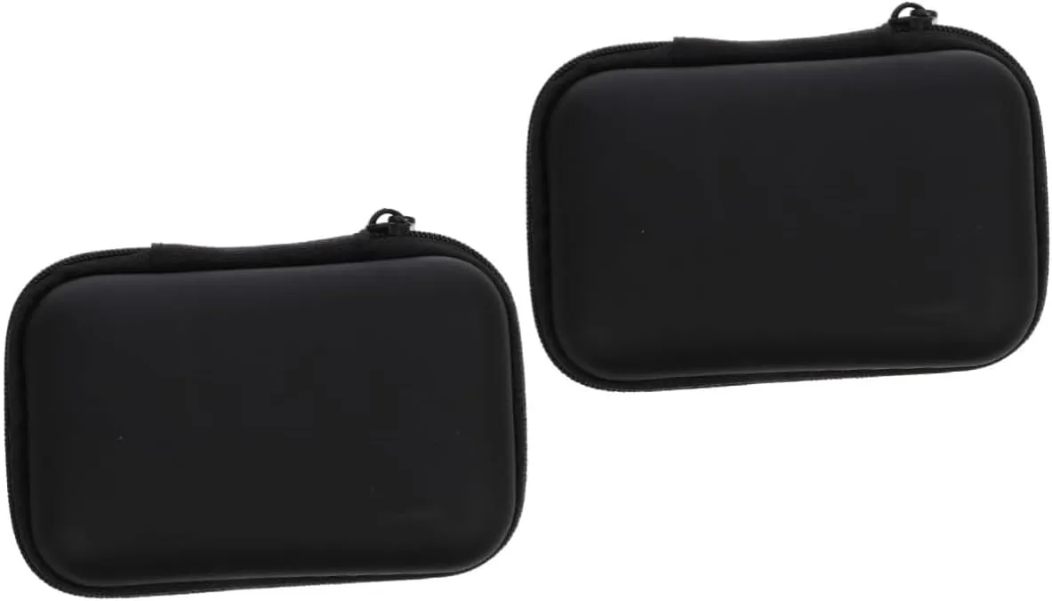 DOITOOL Travel Cable Organizer Pouch Travel Electronics Case 2pcs Storage Box Portable Cable Storage Bag Cable Organizer Bag Earphone Travel Cable Manager