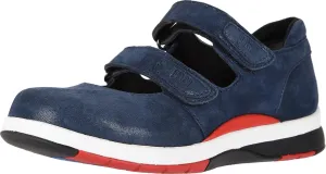 Drew Woman 14798 Blue/Microdot/Leather Leather 11 Medium (B) US