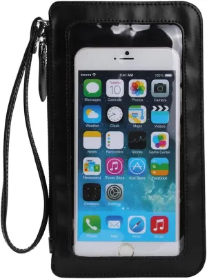 eBigValue 3 Compartment Shoulder Bag for Cellphone Card Cash