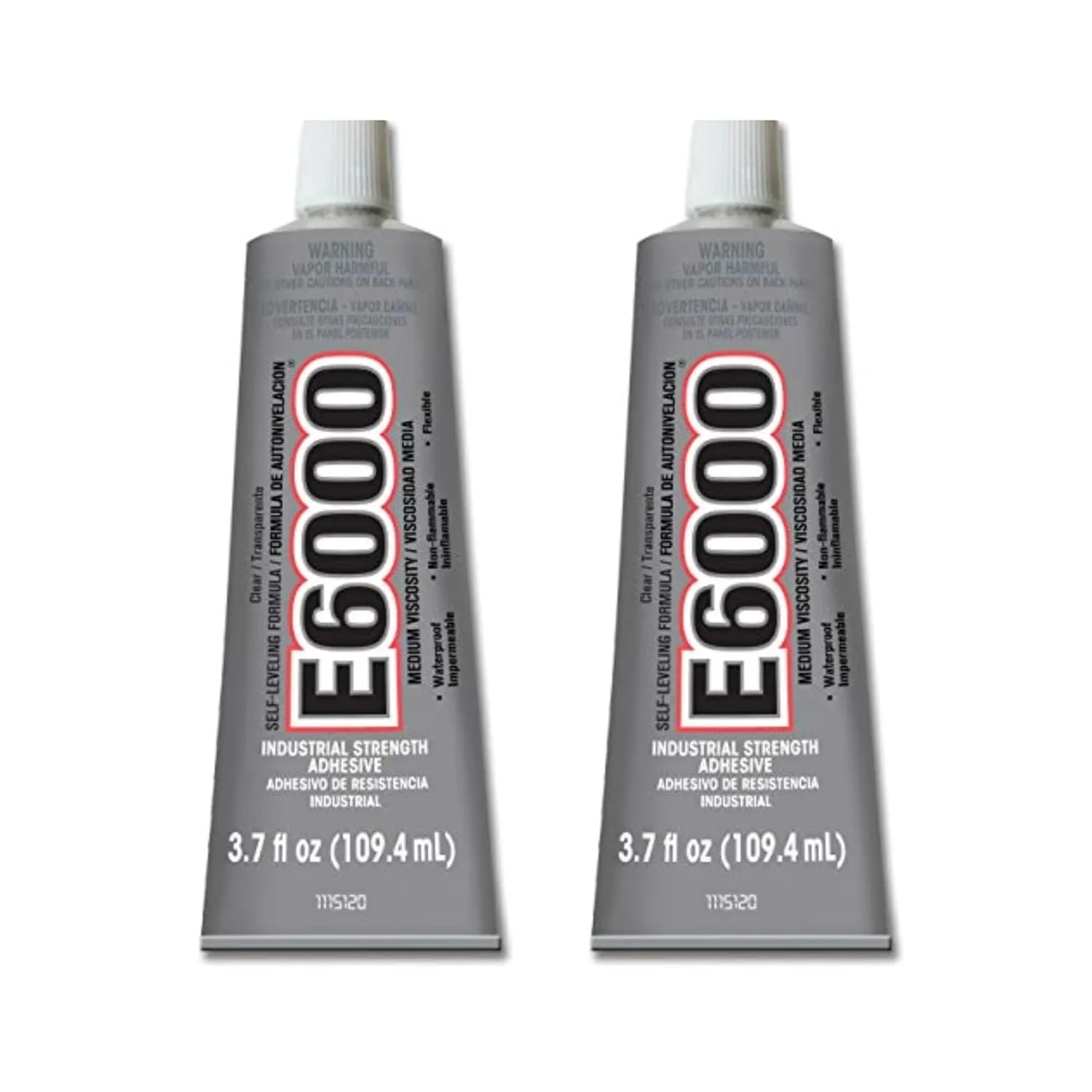 Eclectic Products 220011 2 Pack 3.7 oz. E-6000 High Viscosity Multi-Purpose Adhesive, Clear Product Name