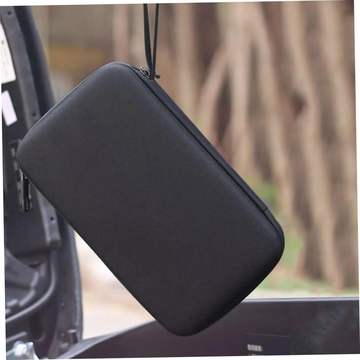 Electric Vehicle Charger Storage Bag Hard Shell Shockproof Organizer for Bicycles Scooters Portable Handbag Durable Outdoor Pouch for Cables Accessories