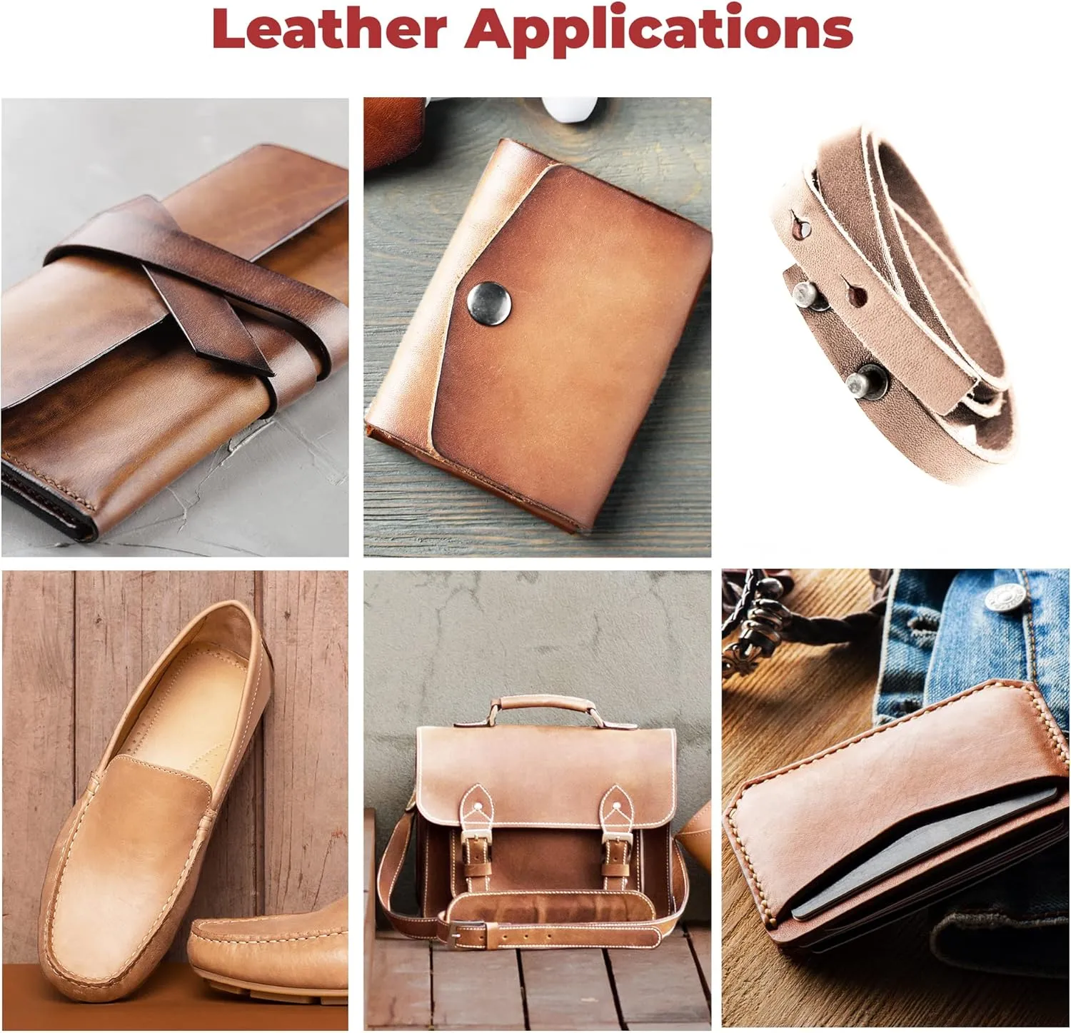 ELW Vegetable Tanned Leather 8-9 Oz. (3.2-3.6mm) Thickness | Pre-Cut 12"x24" | Tooling Leather Cowhide - Full Grain Leather Good for Crafting, Saddlery, Home Decor, Holsters, Knife Sheaths, Stamping