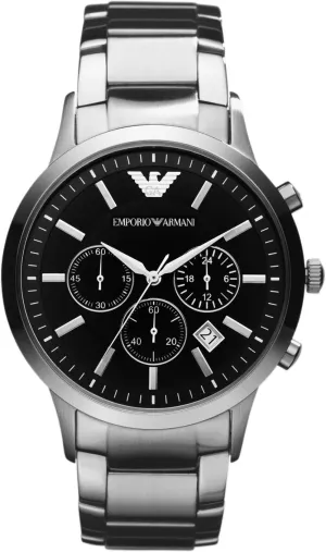 Emporio Armani Men's Chronograph Stainless Steel Watch (Model: AR2434)