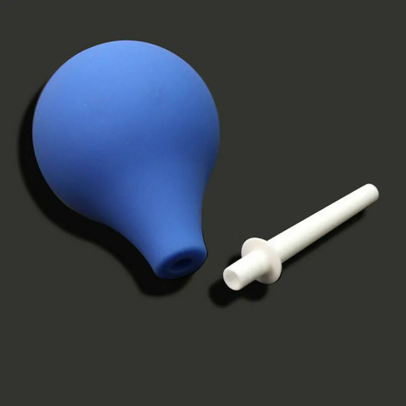 Enema Cleaning Container Vagina & Anal Cleaner Douche Enema Cleaning Bulb for Women Men 89ml